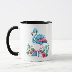 Flamingo Chucks and Pearls Comma La Harris 2024 Mug