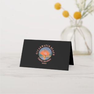 Flamingo Clearwater Beach Flamingo Vacation 2021 Place Card