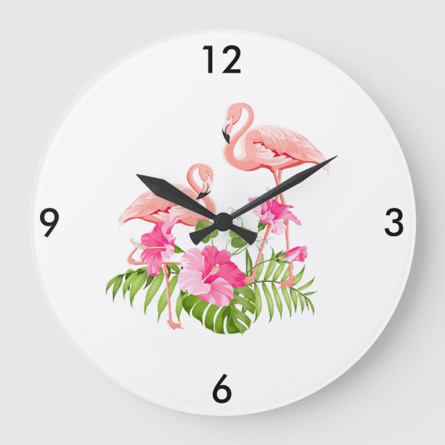 Flamingo Clock (Front)