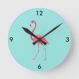 Flamingo Clock