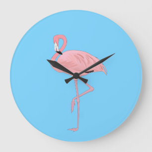 Flamingo Clock