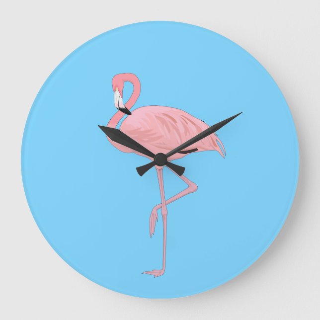 Flamingo Clock (Front)