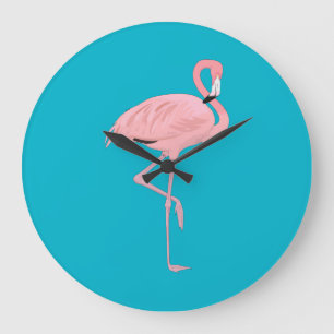 Flamingo Clock