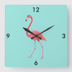 Flamingo Clock