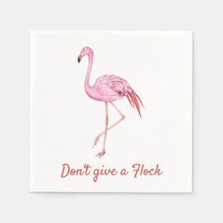 Flamingo Cocktail Napkins