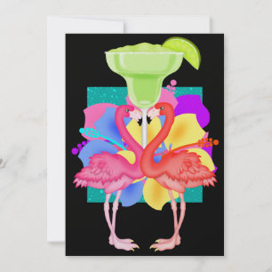 Flamingo Cocktail - SRF Invitation