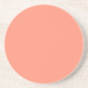 Flamingo Coral Peach Melon-Uptown Girl-Designer Coaster