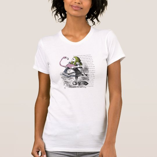 Flamingo Croquet + Alice in Wonderland T-Shirt