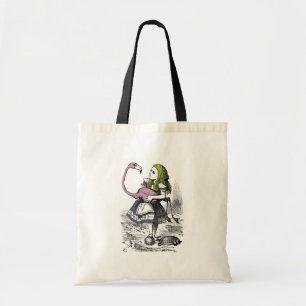 Flamingo Croquet Tote Bag