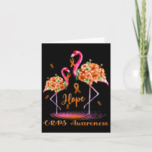 Flamingo Crps Awareness Card