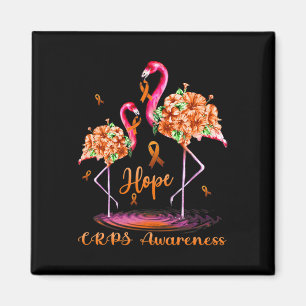 Flamingo Crps Awareness  Magnet