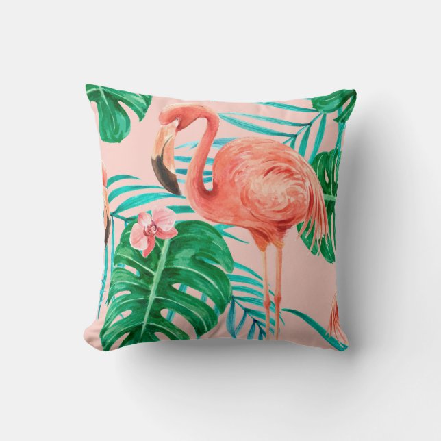 Flamingo Cushion (Front)