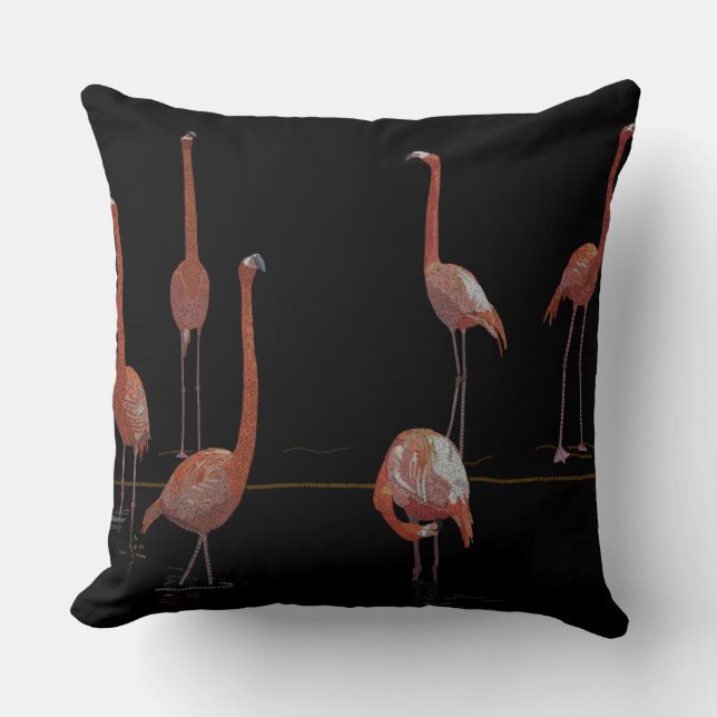 Flamingo Cushion (Front)