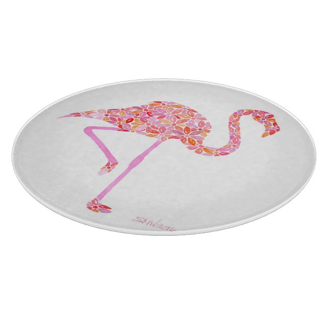 Flamingo Cutting Board (Corner)