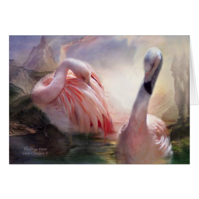 Flamingo Dawn ArtCard (Front Horizontal)