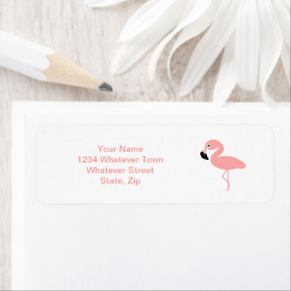 Flamingo Design Return Address