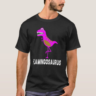 Flamingo Dinosaur Dino Flamingosaurus T-Shirt