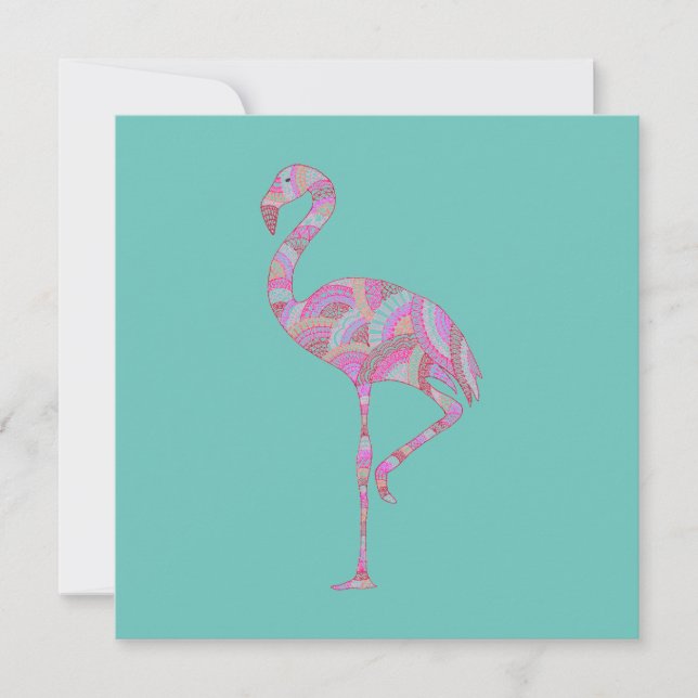 Flamingo Doodle (Front)