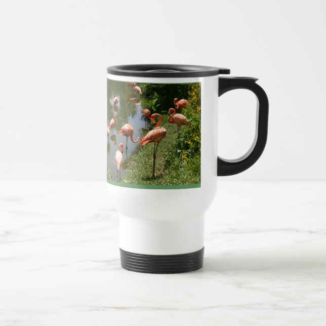 Flamingo Dream Travel Mug (Right)