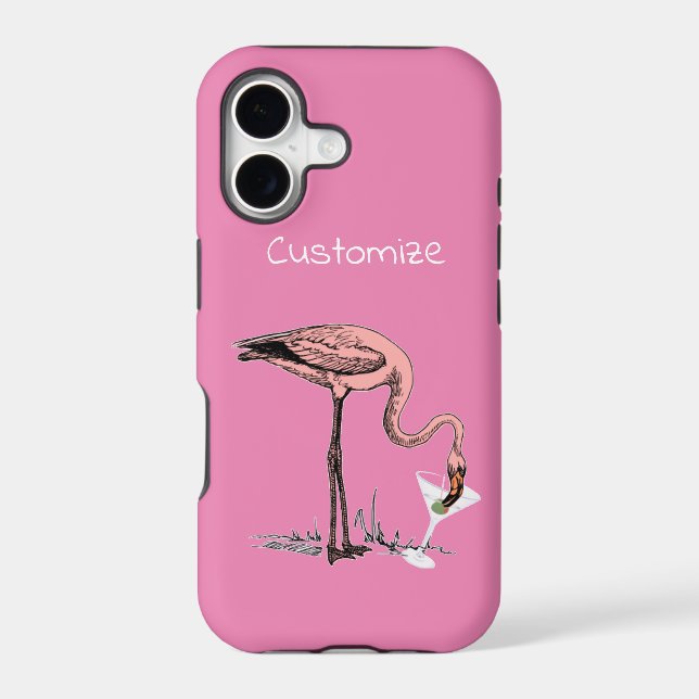 Flamingo Drinking Martini Thunder_Cove (Back)