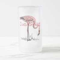 Flamingo Drinking Martini Thunder_Cove