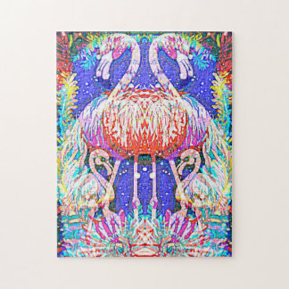 Flamingo Duet Jigsaw Puzzle