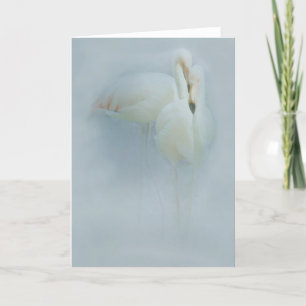 FLAMINGO FANDANGO GREETING CARD