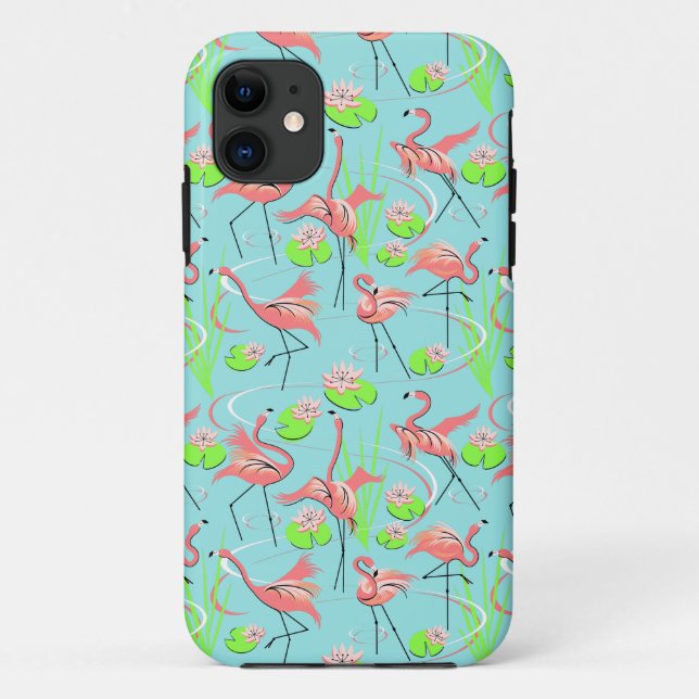 Flamingo Fandango Multi iPhone 5 case (Back)