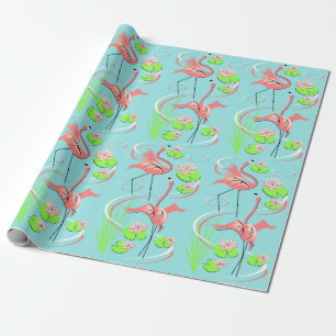 Flamingo Fandango Slim Duo gift wrap