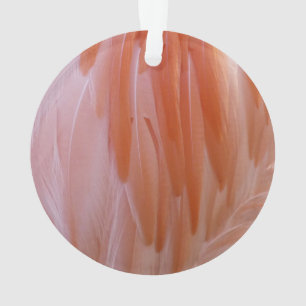Flamingo Feathers in Shades of Pink Ornament
