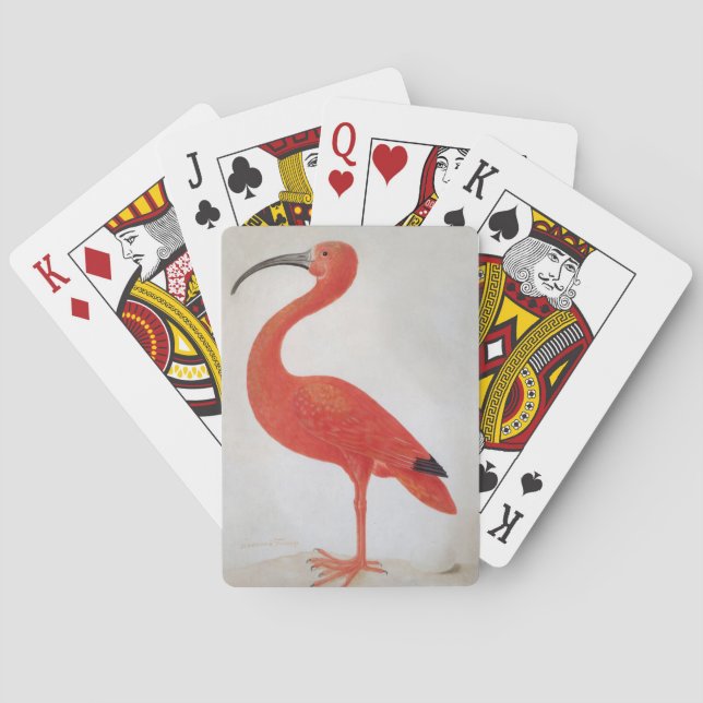 Flamingo - Fine Art Playing Card (Back)