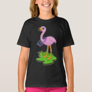 Flamingo Fitness Sports Gymnastics T-Shirt