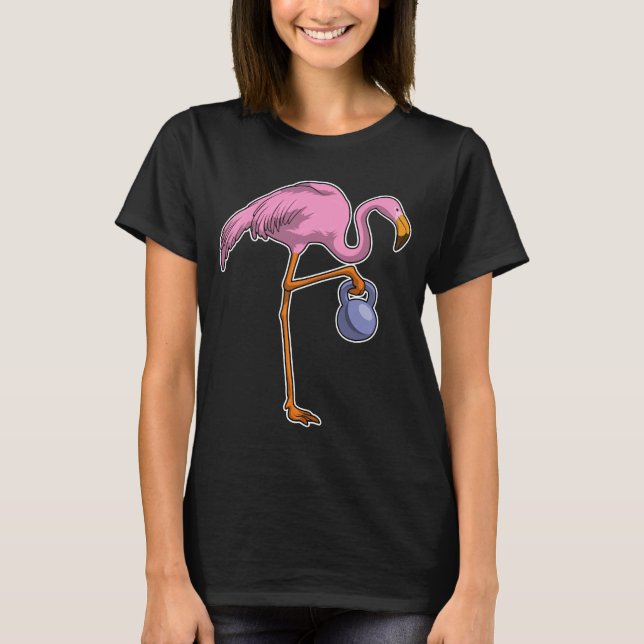 Flamingo Fitness Sports T-Shirt (Front)