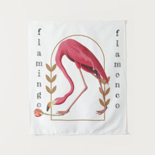 "Flamingo Flamenco" Tapestry