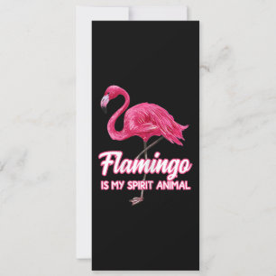 Flamingo   Flamingo Spirit Animal Tropical Bird Invitation