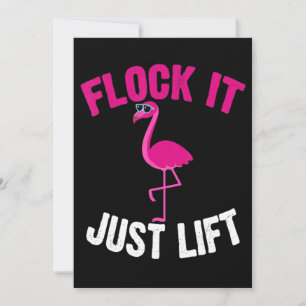 Flamingo   Flamingo Weightlifting Flock Save The Date