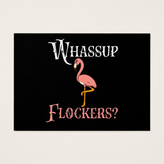 Flamingo | Flamingo Whassup Flockers (Front)
