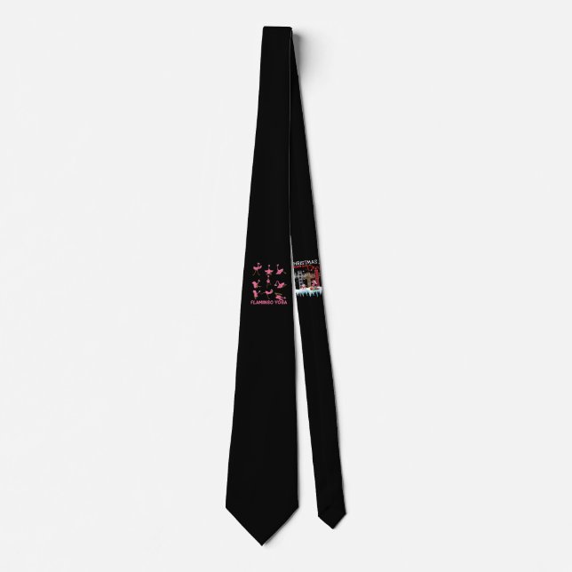 Flamingo | Flamingo Yoga Pose Meditation Tie (Front)