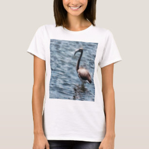 Flamingo Fledgling Watercolor T-Shirt