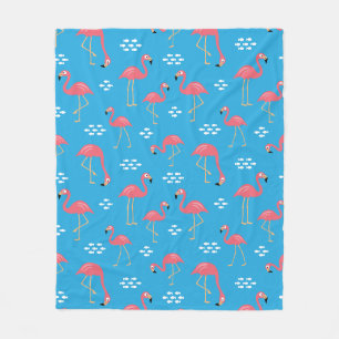 Flamingo Fleece Blanket