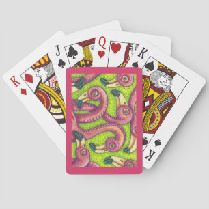 Flamingo Fling Colourful Pink PLAYING CARDS