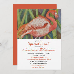 FLAMINGO FLING PARTY EVENT INVITE