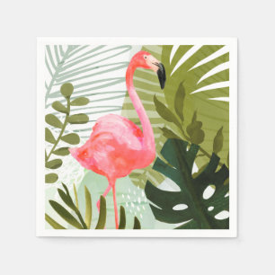 Flamingo Forest Napkin