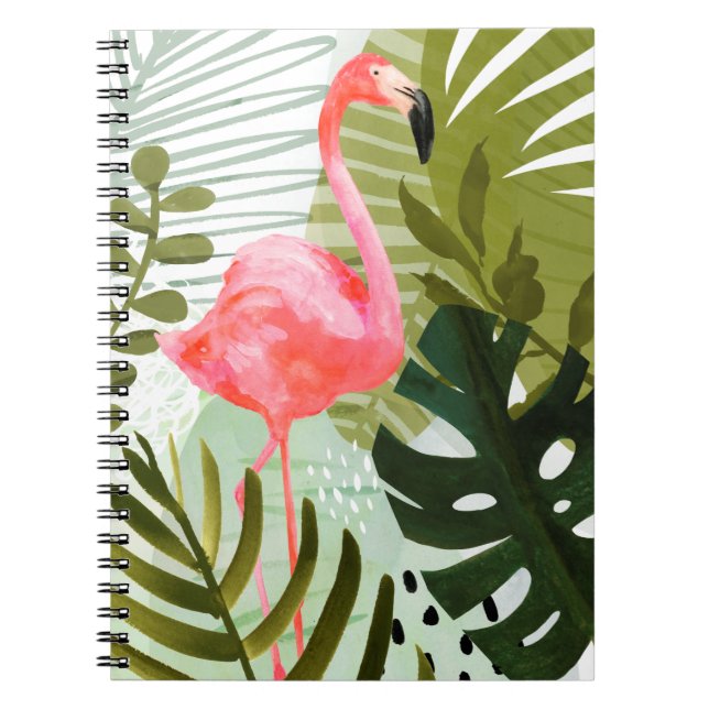 Flamingo Forest Notebook (Front)