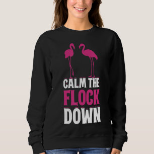 Flamingo Funny T-Shirt Gift For Girl Sweatshirt