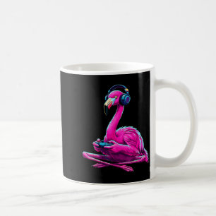 Flamingo Gaming Animal Video Games Funny Flamingo  Coffee Mug
