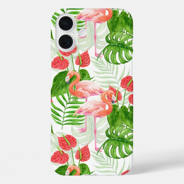 Flamingo garden Case-Mate iPhone case (Back)