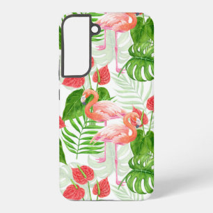Flamingo garden samsung galaxy case