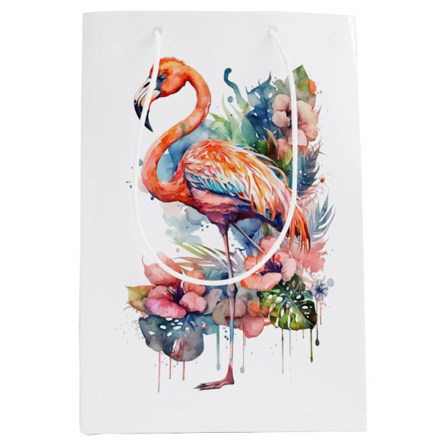 Flamingo Gift Bag (Front)