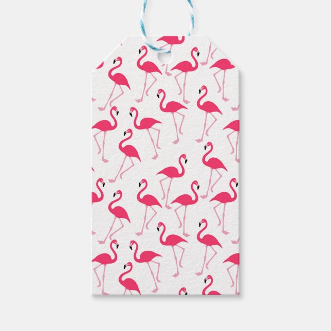 Flamingo Gift Tags (Front)
